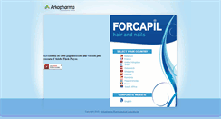 Desktop Screenshot of forcapil.com